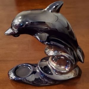 Dolphin Candle Holder